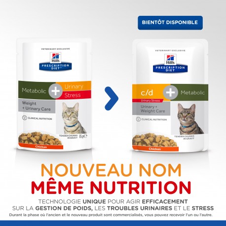 Hill S Prescription Diet Metabolic Urinary Feline Sachet Fraicheur