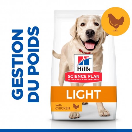 Canine Adult Light Large Poulet