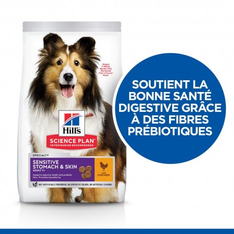 Canine Adult Sensitive Stomach & Skin Poulet