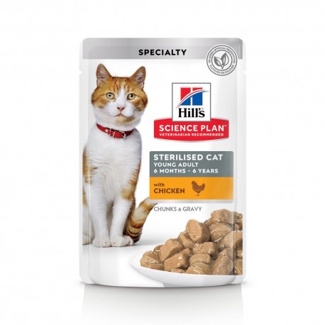 Feline Sterilised Cat Young Adult Pack Mixte