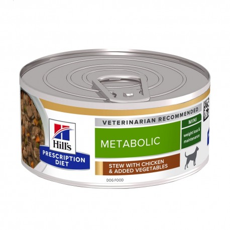 Canine Metabolic Mijotés Poulet et Légumes