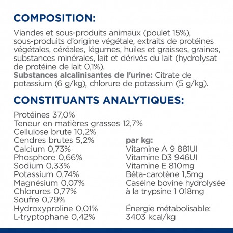 Chat C/D Urinary Stress + Metabolic au Poulet