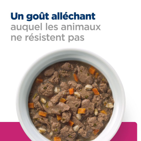 Chat Gastrointestinal Biome Mijotés Poulet & Légumes