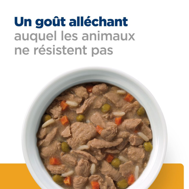 Chien c/d Urinary Care Mijotés Poulet & Légumes