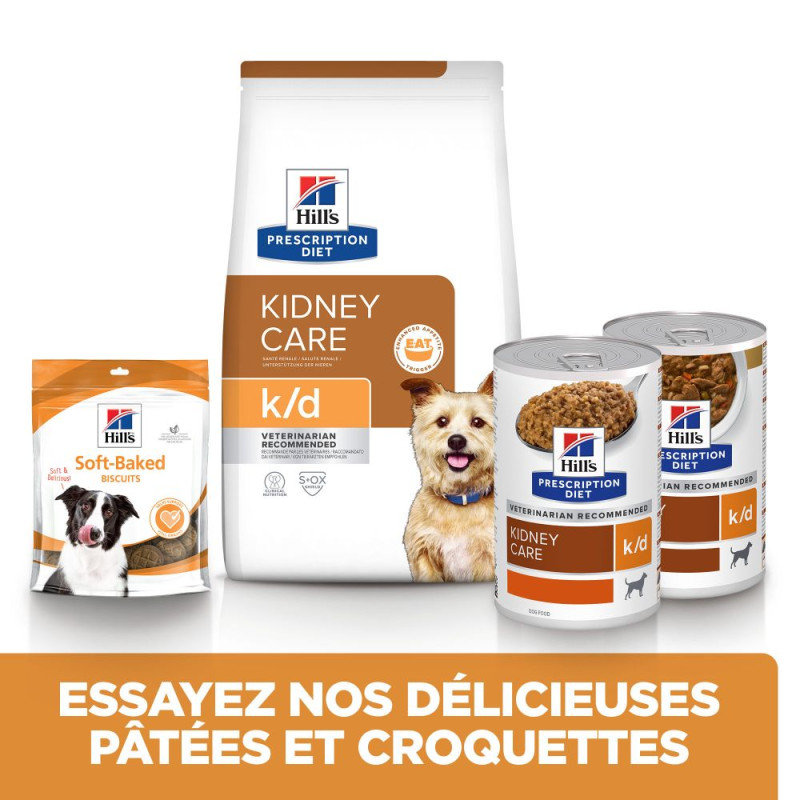 Chien k/d Kidney Mijotés Poulet & Légumes