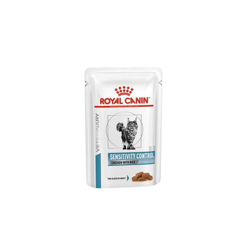 Cat Sensitivity Control Poulet en sauce