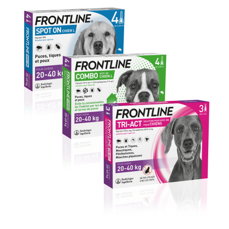 FRONTLINE TRI-ACT  Anti-puces chien et chiot