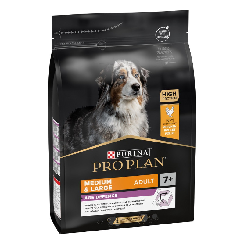 Dog Adult 7+ Medium & Large Poulet