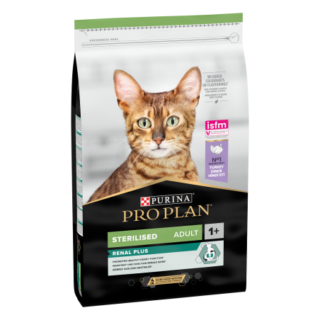 Purina Pro Plan Croquettes de Dinde pour Chat Stérilisé