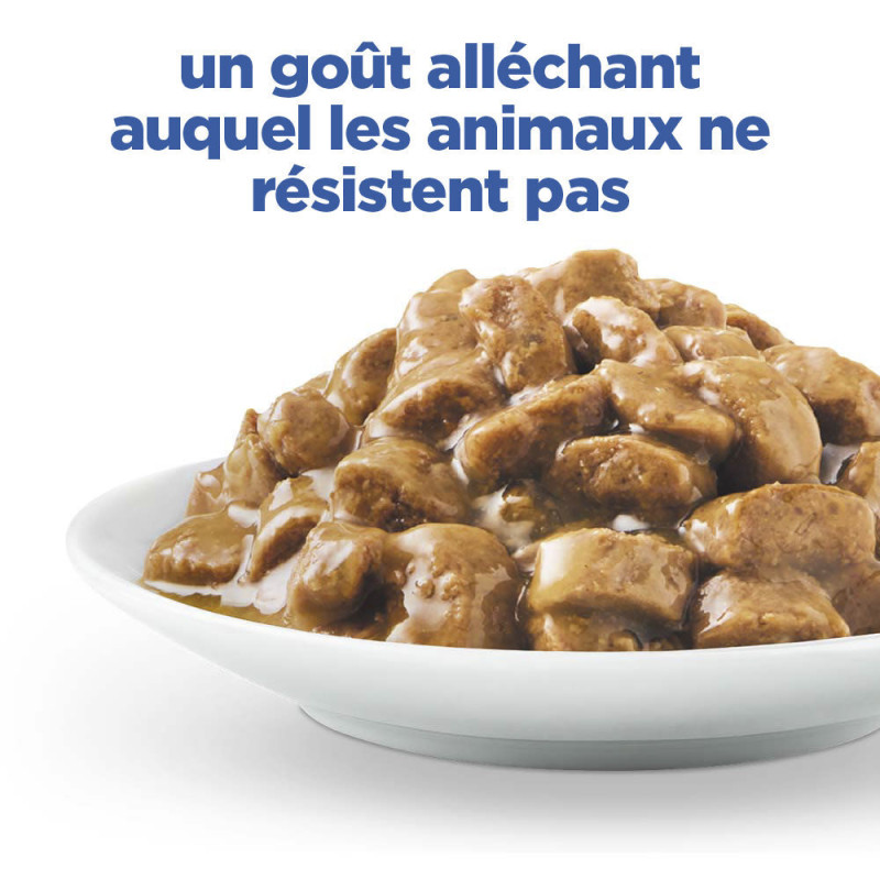 Chat Multi-Benefit Mature Poulet en Sauce