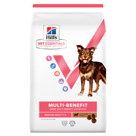 Chien Multi-Benefit Adult Medium Agneau-Riz