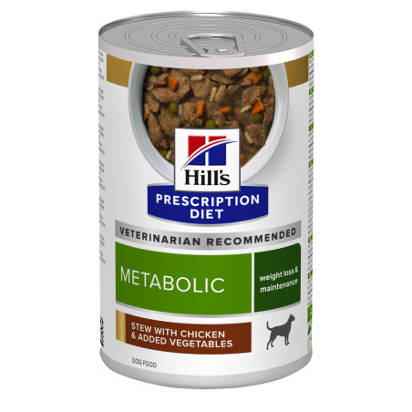 Chien Metabolic Mijotés Poulet et Légumes