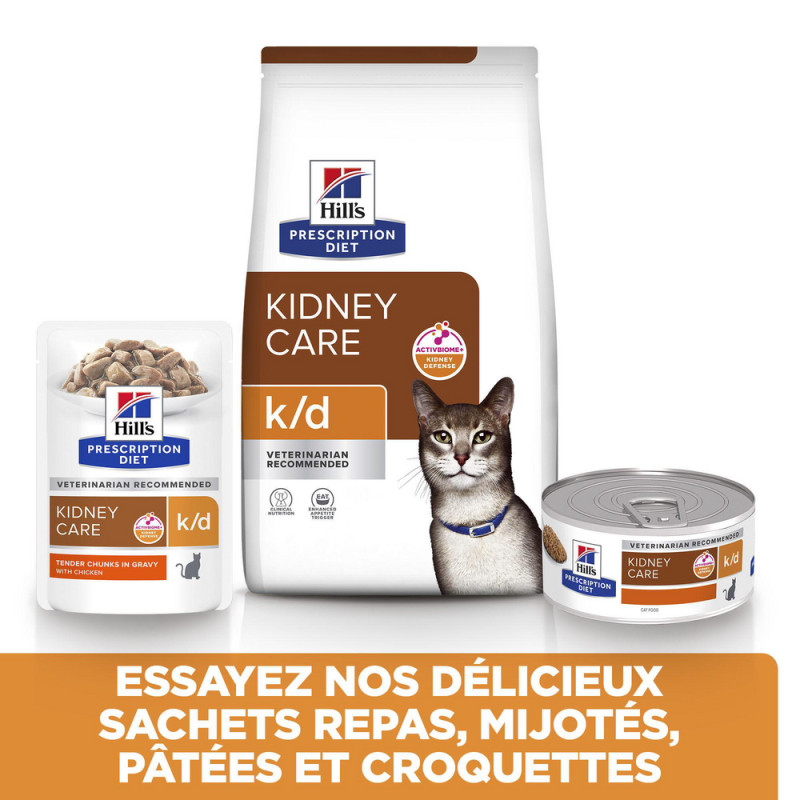 Chat k/d Kidney Care au Poulet