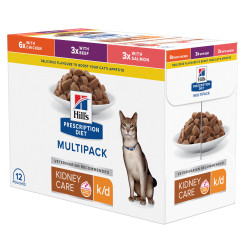 Chat k/d Kidney Care en Sauce Multipack