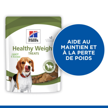 Friandises chien en surpoids